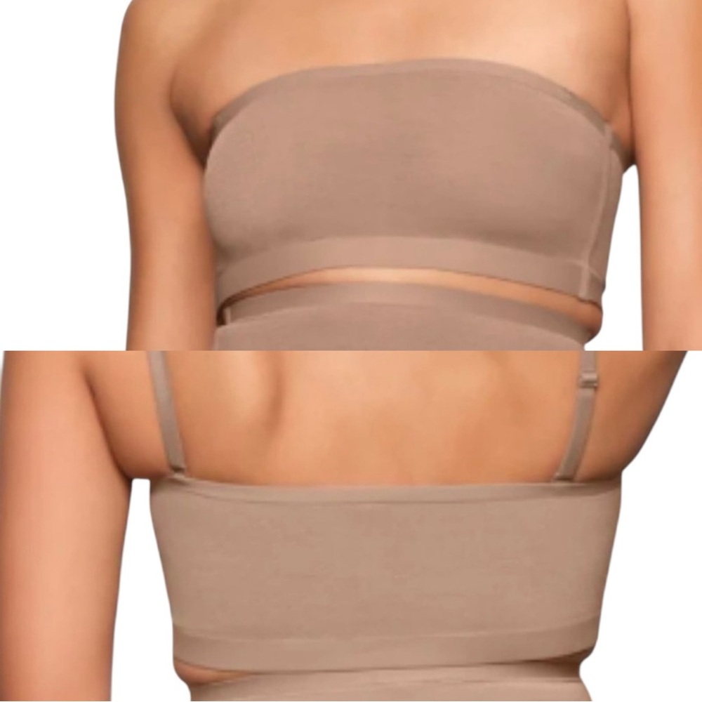Skims Sheer Sculpt Bandeau Size 4X - Picture 16 of 16